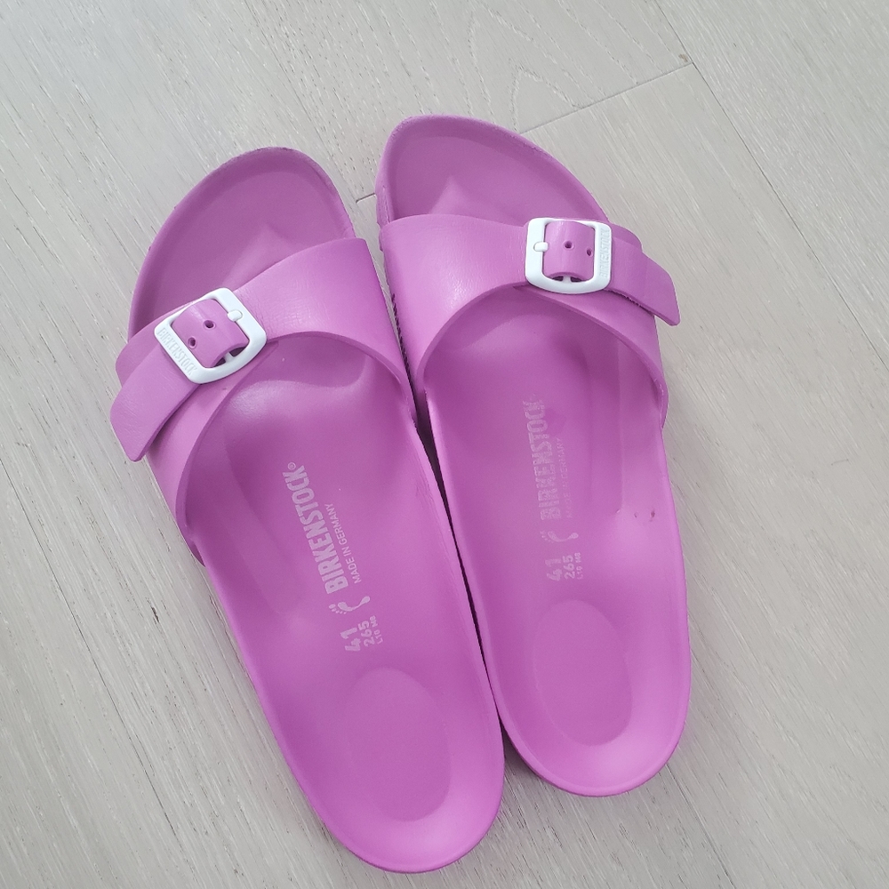 Birkenstock Neon Pink Madrid Essentials EVA